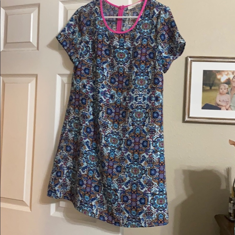 Bright colorful dress